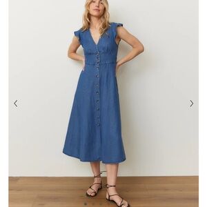 Marine Layer Camila Midi Dress